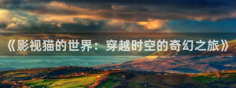 黑螞蟻電視劇劇情介紹：《影視貓的世界：穿越時空的奇幻之旅》